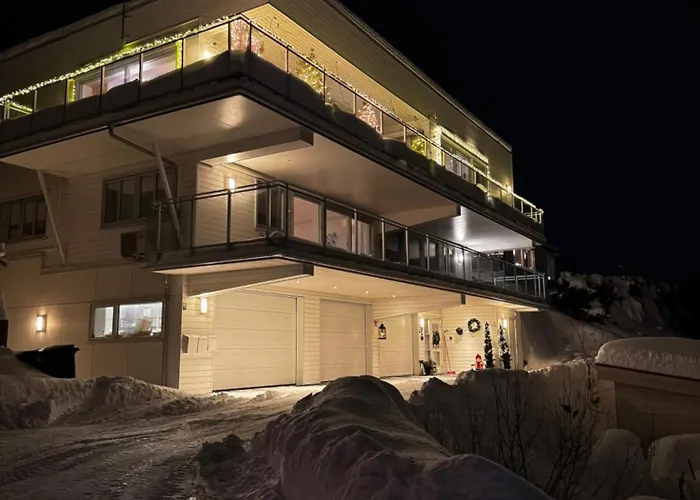 Apartamento Sentrumsnaer Med Fantastisk Utsikt Tromsø